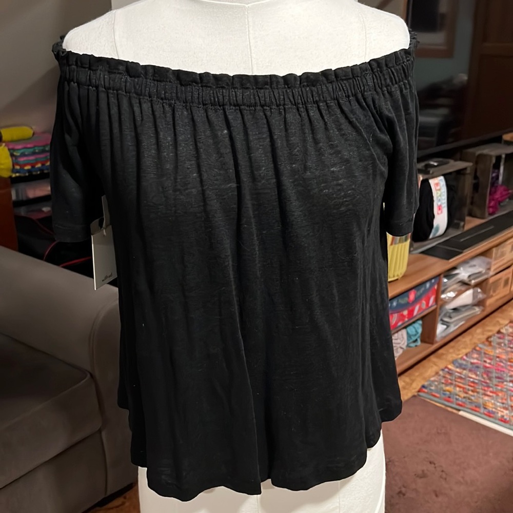 NWT Aritzia Wilfred Sartre t-shirt size XXS BLACK
